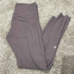 Lululemon fast and free legging 25”. Size 6